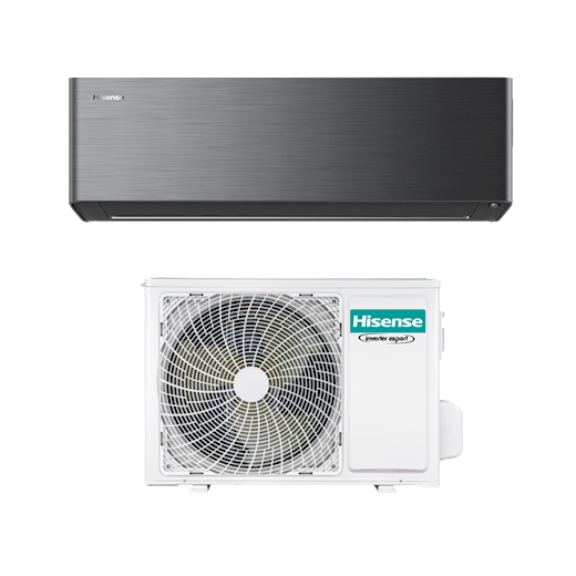 Hisense Energy Pro X SET Energy PRO X Black wandmodel 2,6 kW